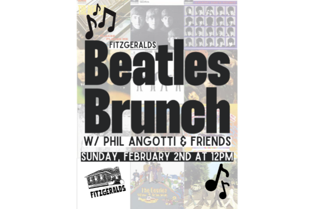 BEATLES BRUNCH in The CLUB ft. PHIL ANGOTTI & FRIENDS at FITZGERALDS NIGHTCLUB – Berwyn, IL