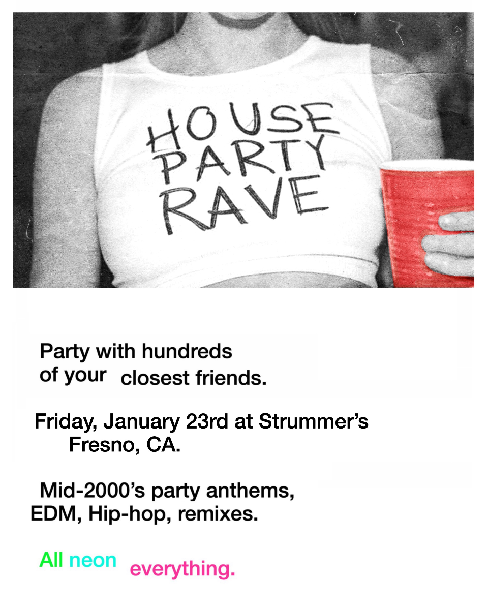 HOUSE PARTY RAVE