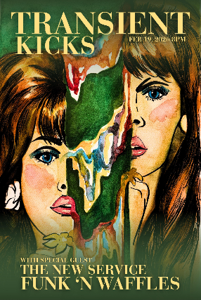 TRANSIENT KICKS W/S/G THE NEW SERVICE