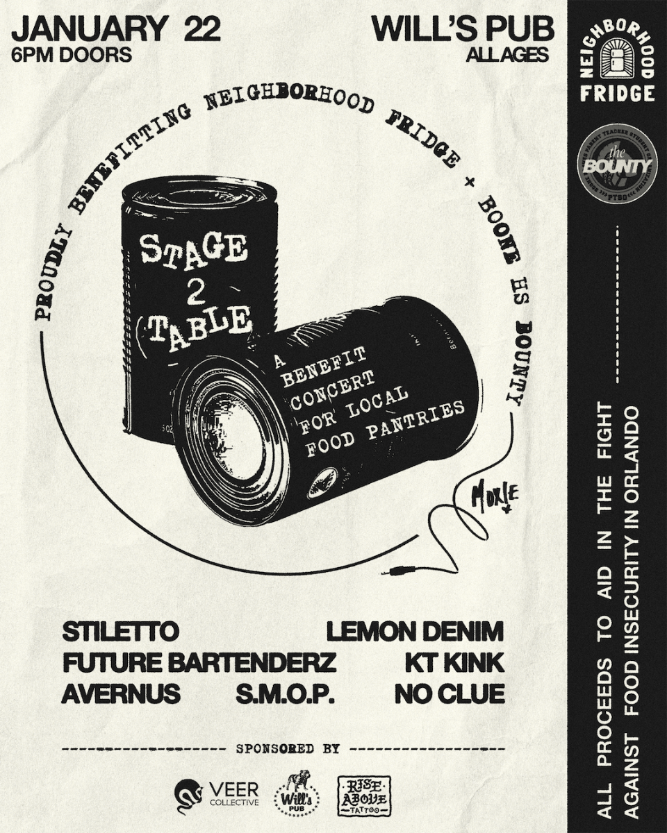 "Stage 2 Table" A Benefit Concert for Local Food Pantries