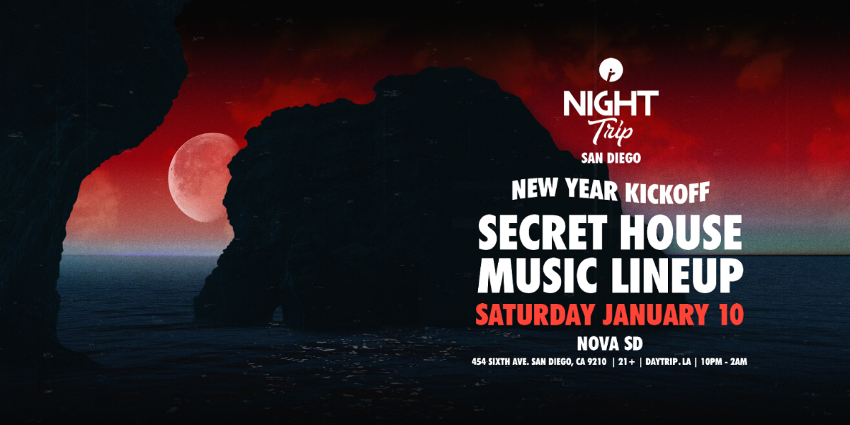New Year Kickoff: Secret House Music Lineup