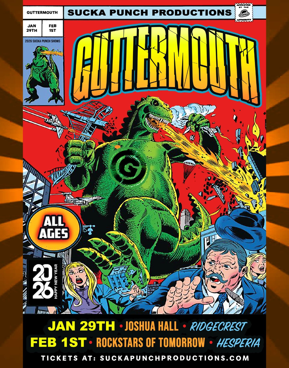 GUTTERMOUTH Live In Ridgecrest