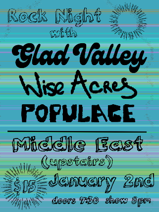 Glad Valley, WiseAcres, Populace