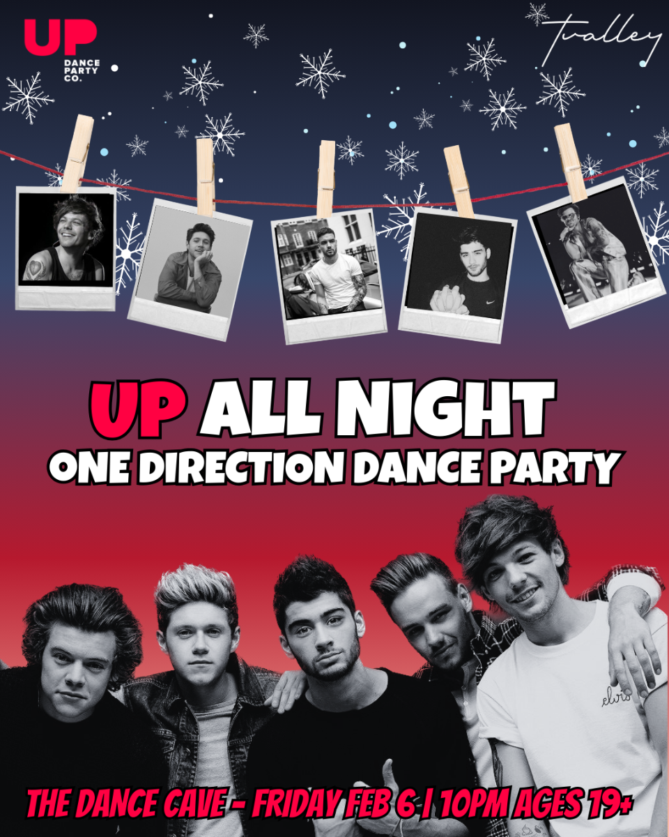 UP ALL NIGHT: One Direction Dance Party at Dance Cave - Feb 6 2026