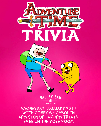ADVENTURE TIME TRIVIA w/ COREY G + CAROLYN