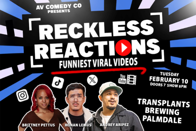 RECKLESS REACTIONS: FUNNIEST VIRAL VIDEOS at Transplants Brewing Company – Palmdale, CA