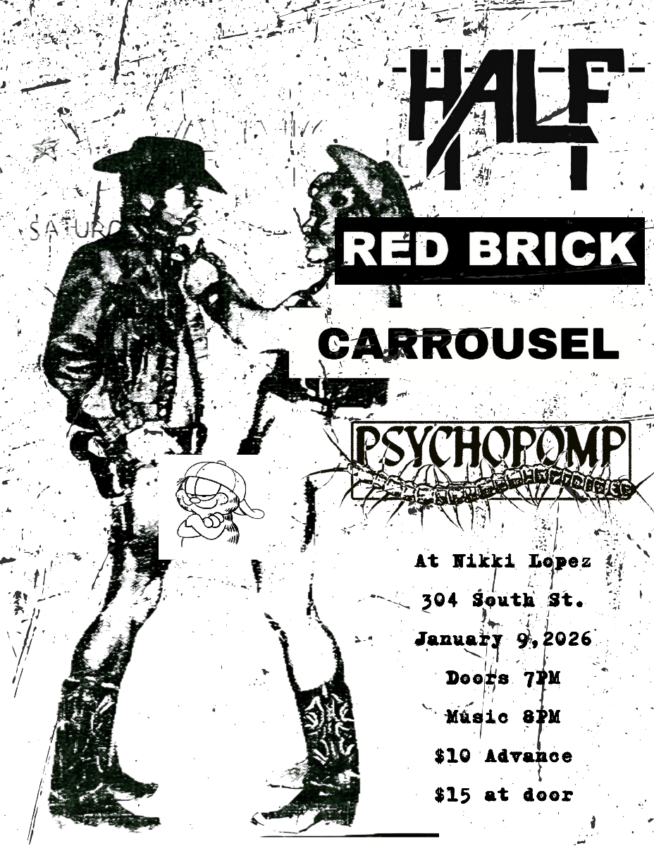 Psychopomp, Carrousel, Red Brick, Half