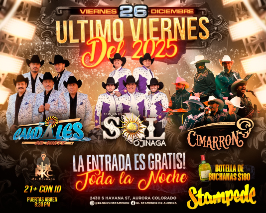 Image of ÚLTIMO VIERNES DEL 2025 Image of ÚLTIMO VIERNES DEL 2025