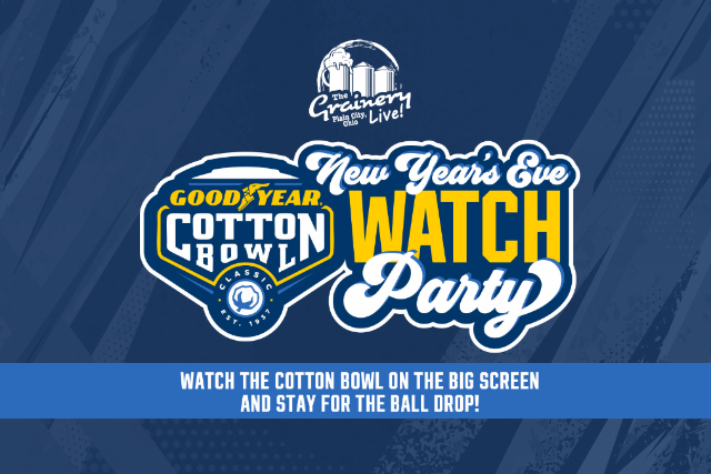 NYE Cotton Bowl Watch Party at The Grainery!