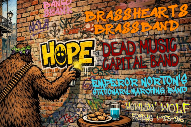 image of Brass Hearts w/ Dead Music, Emperor Norton's, Black Sheep Ensemble, & 8-Bit Brass band image of Brass Hearts w/ Dead Music, Emperor Norton's, Black Sheep Ensemble, & 8-Bit Brass band