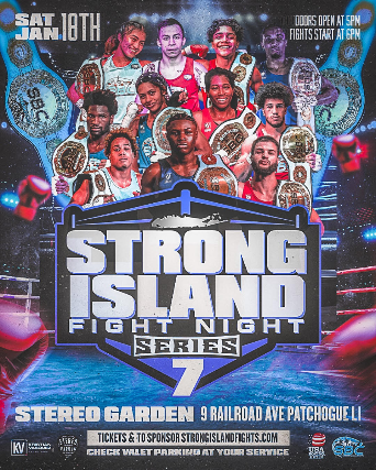 Strong Island Fight Night Series 7 at Stereo Garden – Patchogue, NY