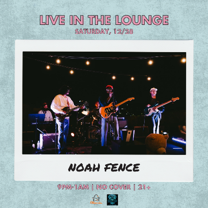 FREE SHOW! Noah Fence at Atomic Lounge – St. Louis, MO