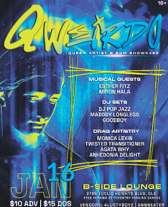 Image of QWEIRDO: Queer Artist & EDM Showcase Image of QWEIRDO: Queer Artist & EDM Showcase