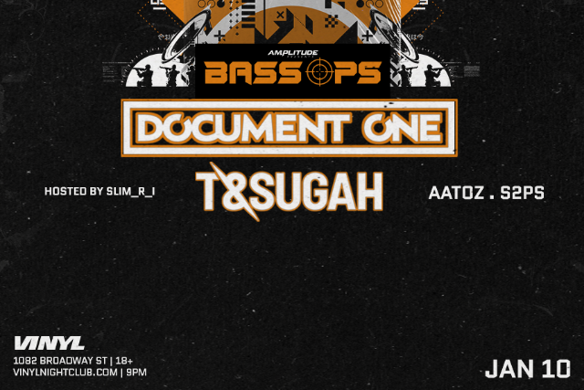 Bass Ops: T& Sugah + DocumentOne at Club Vinyl – Denver, CO