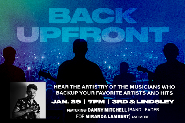 image of BACK UPFRONT: Featuring Danny Mitchell, Rachel Loy, Megan McCormick, Jeremy Lister & Kristen Rogers + G, Maxwell image of BACK UPFRONT: Featuring Danny Mitchell, Rachel Loy, Megan McCormick, Jeremy Lister & Kristen Rogers + G, Maxwell
