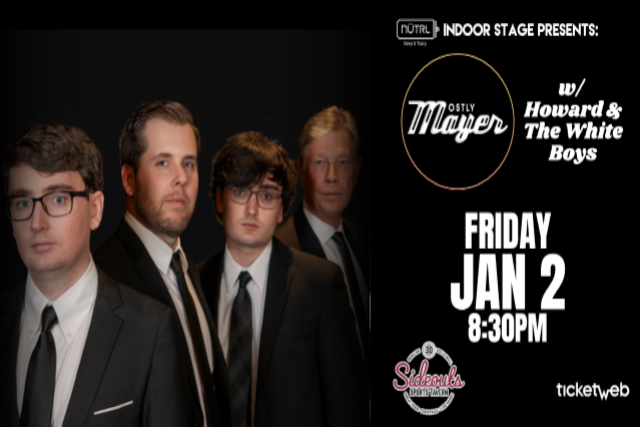 Image of Mostly Mayer w/ Howard & The White Boys Image of Mostly Mayer w/ Howard & The White Boys