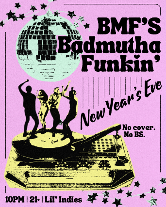 Image of DJ BMF's Bad Muthafinkin' New Years Eve Image of DJ BMF's Bad Muthafinkin' New Years Eve
