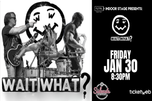 Wait What? at Sideouts Sports Tavern – Island Lake, IL