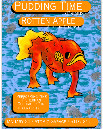 Image of Pudding Time and Rotten Apple Image of Pudding Time and Rotten Apple