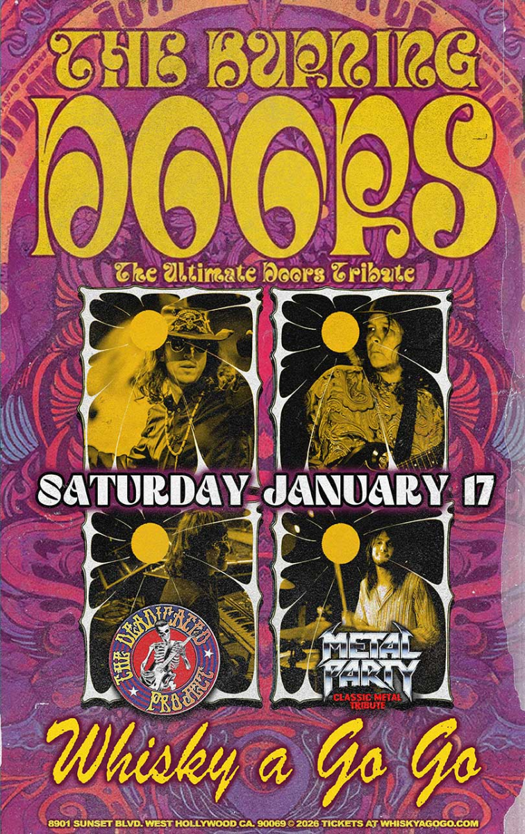 The Burning Doors (The Ultimate Doors Tribute), Deadicated Project (Grateful Dead Tribute), Metal Party