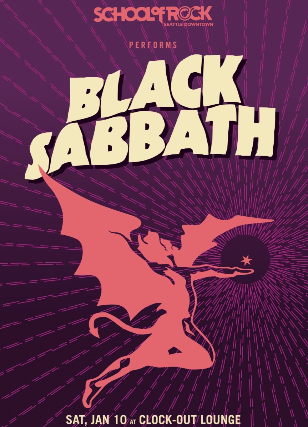 Image of School of Rock Issaquah Presents: Black Sabbath Image of School of Rock Issaquah Presents: Black Sabbath