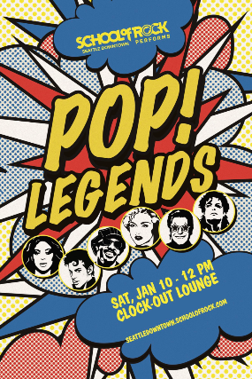 School of Rock Issaquah Presents: Pop Legends