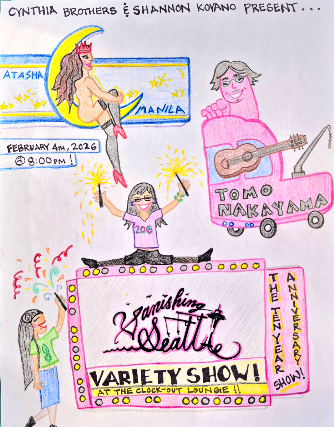 *SOLD OUT* Clock-Out Lounge Presents: Vanishing Seattle Variety Show 10th Anniversary Special at Clock-Out Lounge – Seattle, WA