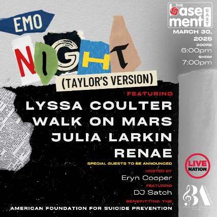 Emo Night (Taylor’s Version) at The Basement East – Nashville, TN