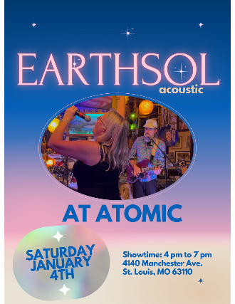 FREE SHOW! EarthSol (Acoustic) at Atomic Lounge – St. Louis, MO