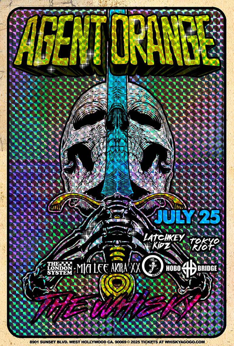 Agent Orange, Latchkey Kidz, Tokyo Riot, The London System, Mia Lee, Akira XX, Bunny, Hobo Bridge
