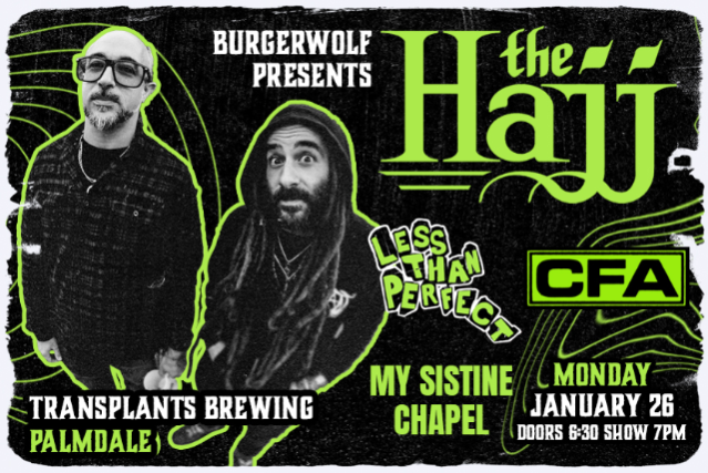 Image of FREE SHOW: THE HAJJ / LESS THAN PERFECT / CFA / MY SISTINE CHAPEL Image of FREE SHOW: THE HAJJ / LESS THAN PERFECT / CFA / MY SISTINE CHAPEL