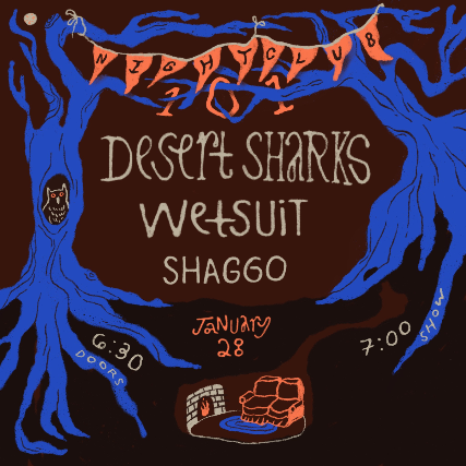 image of Desert Sharks, Wetsuit, Shaggo