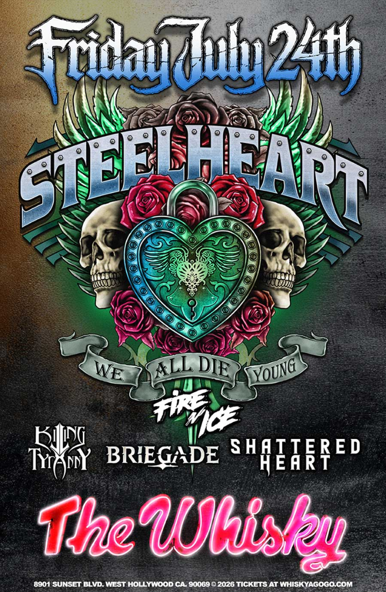 Steelheart, Killing Tyranny, Yama, Briegade, Shattered Heart