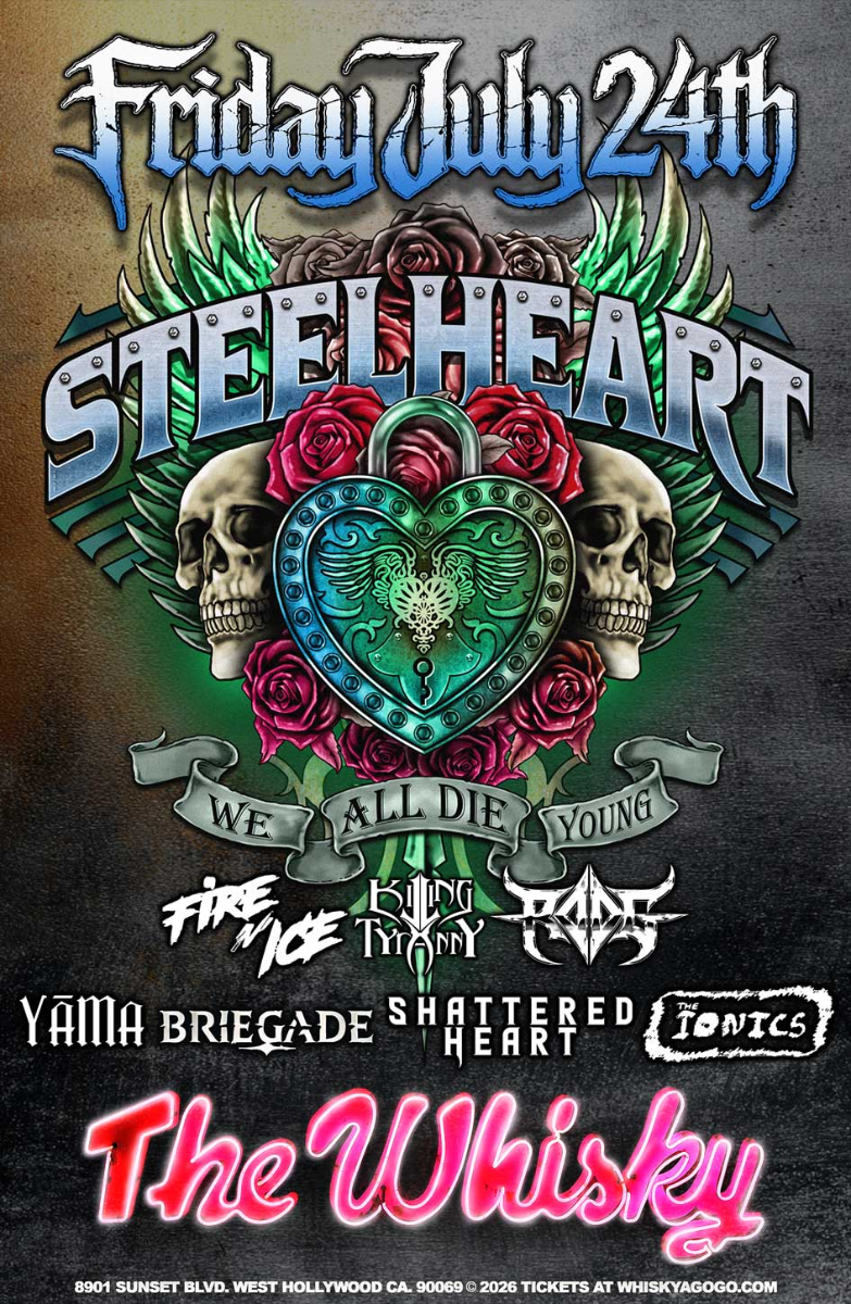 Steelheart, Fire 'N Ice, Briegade, RODG, Yama, Shattered Heart, The Ionics