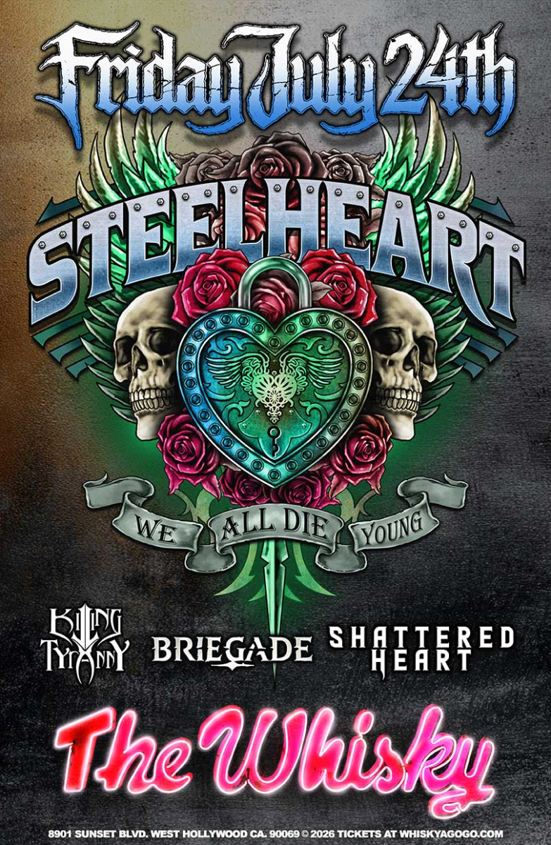 Steelheart, Killing Tyranny, Briegade, Shattered Heart