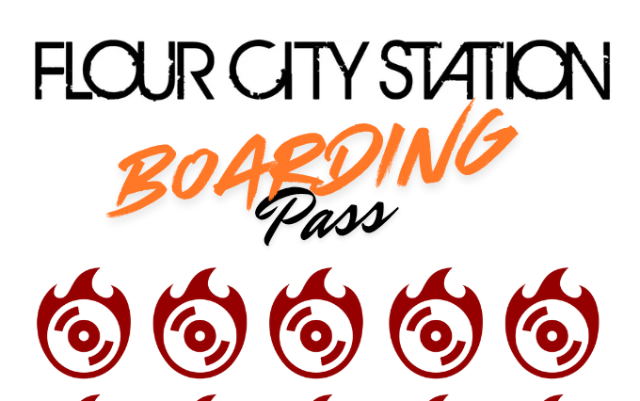 FLOUR CITY STATION BOARDING PASS – 2025 at Flour City Station – Rochester, NY