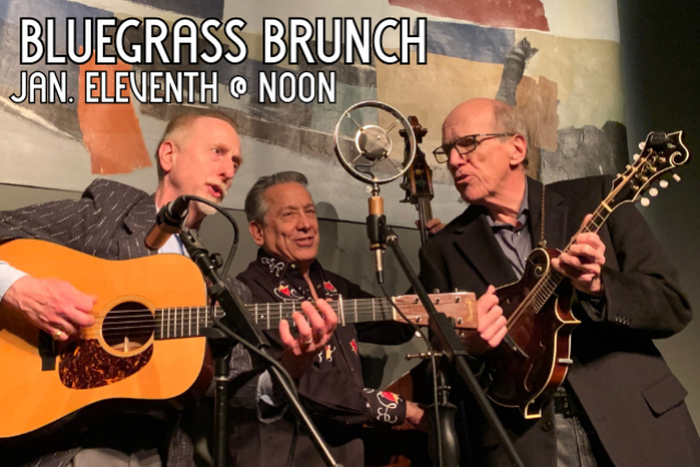 image of BLUEGRASS BRUNCH w/ The Mighty Lonesome Trio