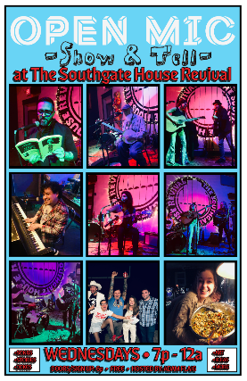 Image of Open Mic Show & Tell with Adam Flaig