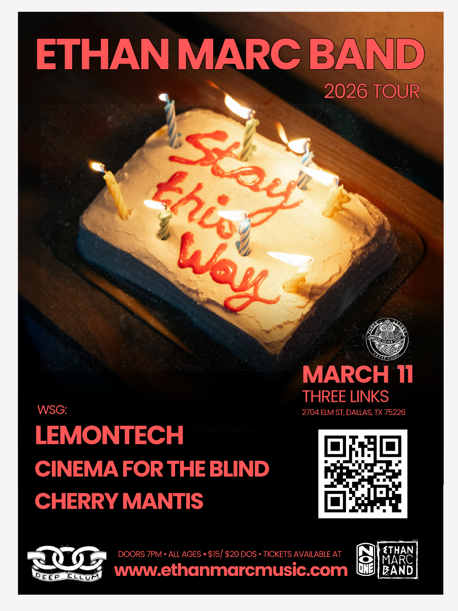 Ethan Marc Band, Phantomelo, Cinema for the Blind, Cherry Mantis