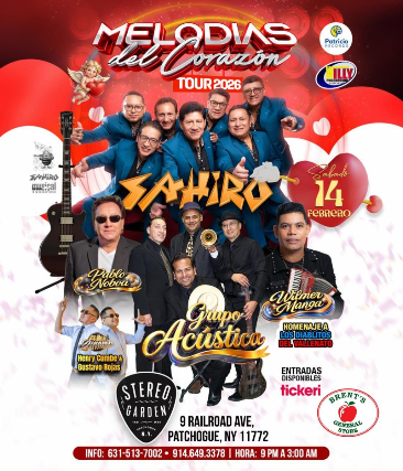 MELODIAS DEL CORAZON at Stereo Garden – Patchogue, NY