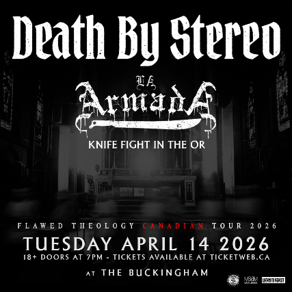 Death By Stereo w/ La Armada & Knife Fight In The OR