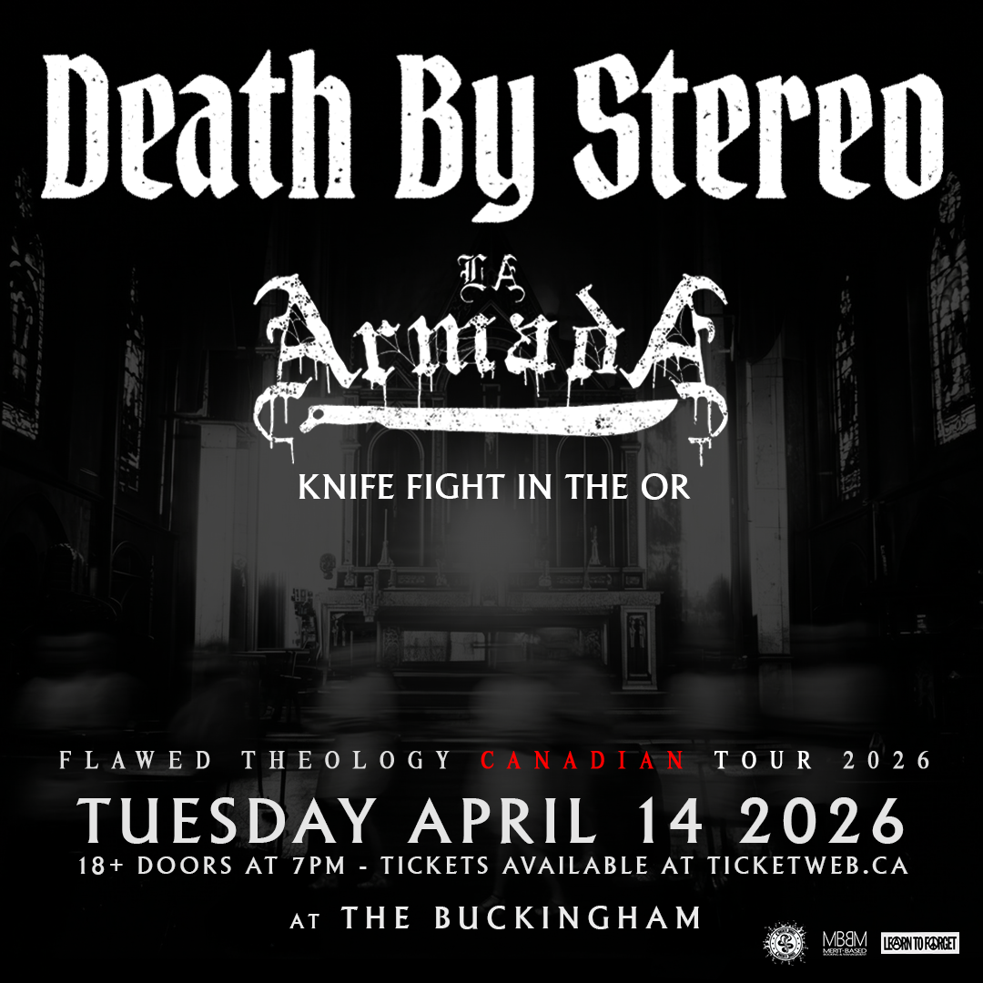Death By Stereo w/ La Armada & Knife Fight In The OR