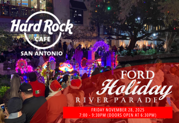 Ford Holiday River Parade & Lighting Ceremony at Hard Rock Cafe – San Antonio – San Antonio, TX