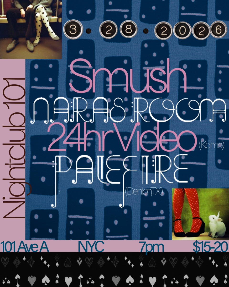 Smush, 24Hr Video, Palefire