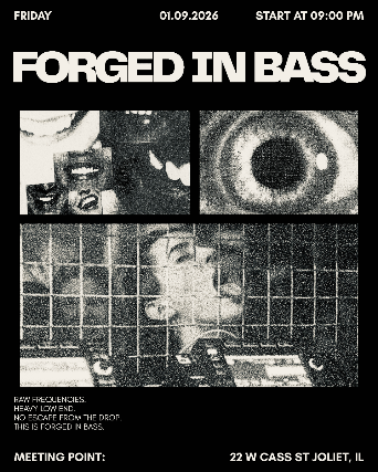 Image of FORGED IN BASS Image of FORGED IN BASS