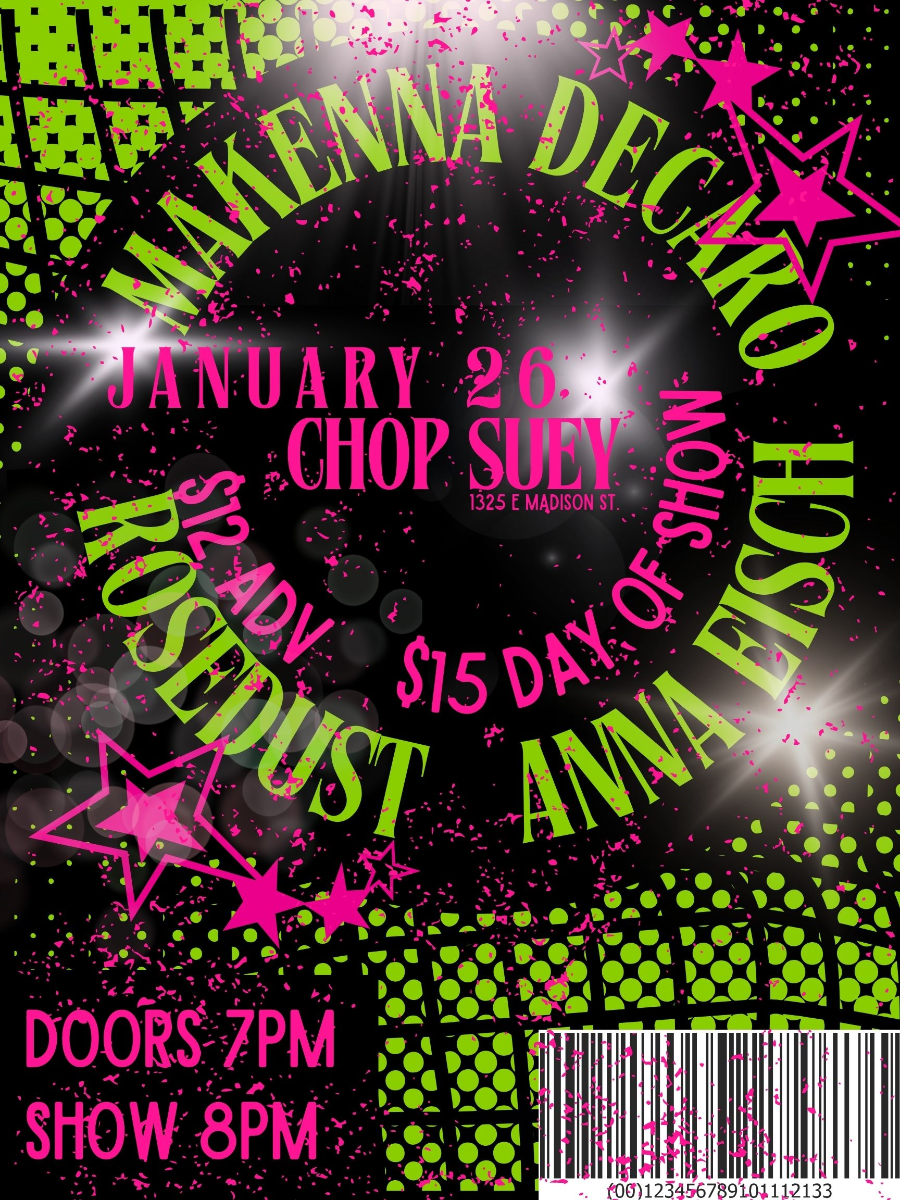 Event Image - Makenna Decaro, Anna Eisch, Rosedust