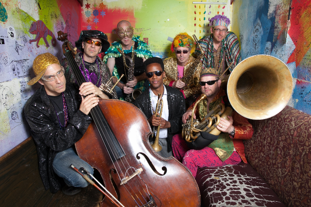 REVOLUTIONARY SNAKE ENSEMBLE’S MARDI GRAS PARTY WITH SPECIAL GUESTS JASON PALMER & HENRI SMITH at Scullers Jazz Club – Boston, MA