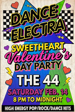 Sweet Heart Valentine’s Dance Electra Dance Party at The 44 Sports Grill and Nightlife – Glendale, AZ