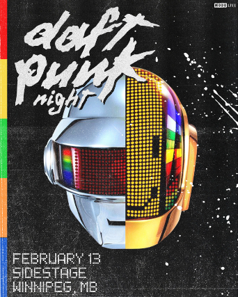 Daft Punk Night at Sidestage – Winnipeg, Canada
