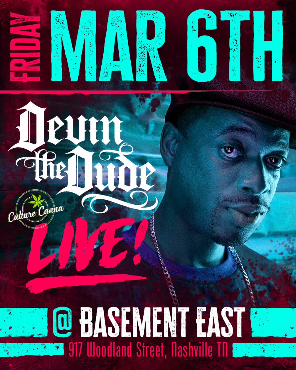 Devin The Dude w/ MindFrame, J Dolla and Brian Brown